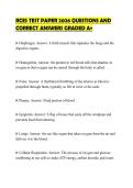 RCES TEST PAPER 2026 QUESTIONS AND CORRECT ANSWERS GRADED A&plus;