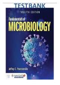 Fundamentals of Microbiology 12th Edition Test Bank &vert; Jeffrey C&period; Pommerville &vert; Latest Update 2026 &vert; Microbiology Exam Prep Q&A