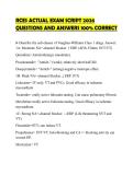 RCES ACTUAL EXAM SCRIPT 2026 QUESTIONS AND ANSWERS 100&percnt; CORRECT