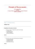 Principles of Macroeconomics Sixth Canadian Edition Test Bank 2026&sol;2027 &ndash; N&period; Gregory Mankiw & Ronald