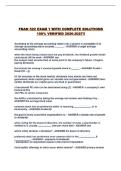 FNAN 522 EXAM 1 WITH COMPLETE SOLUTIONS 100&percnt; VERIFIED 2026-2027&excl;&excl;