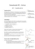 Uitgebreide samenvatting Natuurkunde Hoofdstuk 9 - Golven