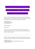 NATE Heat Pump Exam ACTUAL EXAM 2026&sol;2027&colon; 100&percnt; Verified Questions & Correct Answers