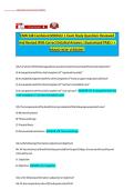 CMN 548 Combined MODULE 1 Exam Study Questions Reviewed And Revised With Correct Detailed Answers &vert;Guaranteed PASS > > BRAND NEW VERSION&excl;&excl;