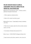 NR 509 SHADOW HEALTH CLINICAL ASSESSMENT PRACTICE WEEKS FIVE SIX SEVEN FULL SOLUTIONS 2026