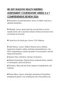 NR 509 SHADOW HEALTH NURSING ASSESSMENT COURSEWORK WEEKS 5 6 7 COMPREHENSIVE REVIEW 2026