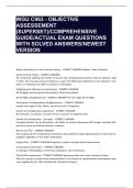 WGU C963 - OBJECTIVE ASSESSEMENT &lpar;SUPERSET&rpar;&sol;COMPREHENSIVE GUIDE&sol;ACTUAL EXAM QUESTIONS WITH SOLVED ANSWERS&sol;NEWEST VERSION