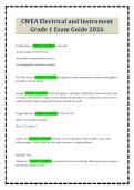 CWEA Electrical and Instrument Grade 1 Exam Guide 202