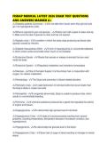 FISDAP MEDICAL LATEST 2026 EXAM TEST QUESTIONS AND ANSWERS MARKED A&period;pdf