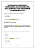 MLS ASCP BOARD OF CERTIFICATION EXAM&vert;QUESTIONS AND 100&percnt; CORRECT WELL DETAILED ANSWERS&vert;LATEST UPDATE&excl;&excl;&excl;&excl;&excl;2026&vert; PASS&vert;GRADED A&plus;&vert;VERIFIED