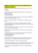 AMMO 49 LATEST 2026 STUDY GUIDE QUESTIONS AND ANSWERS MARKED A&period;pdf