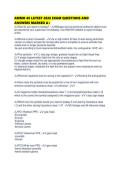 AMMO 49 LATEST 2026 EXAM QUESTIONS AND ANSWERS MARKED A&period;pdf