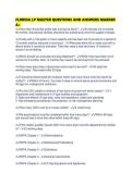 FLORIDA LP MASTER QUESTIONS AND ANSWERS MARKED A&period;pdf