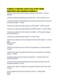 FLORIDA LP MASTER LATEST 2026 STUDY GUIDE QUESTIONS AND ANSWERS MARKED A&period;pdf