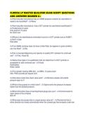 FLORIDA LP MASTER QUALIFIER EXAM SCRIPT QUESTIONS AND ANSWERS MARKED A&period;pdf