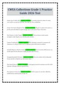 CWEA Collections Grade 1 Practice Guide 2026 Test