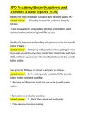 JPO Academy Exam Questions and Answers &lpar;Latest Update 2026&rpar;&period;docx