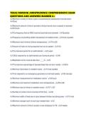 TEXAS NURSING JURISPRUDENCE COMPREHENSIVE EXAM QUESTIONS AND ANSWERS MARKED A&period;pdf  1&period;