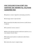 HVAC EXCELLENCE EXAM SCRIPT 2026 QUESTIONS AND ANSWERS FULL SOLUTIONS GUARANTEED PASS