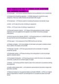 OHIO FIREFIGHTER END OF COURSE EXAM QUESTIONS AND ANSWERS MARKED
