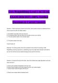 USA Weightlifting Level 1 ACTUAL EXAM 2026&sol;2027&colon; 100&percnt; Verified Questions & Correct Answers