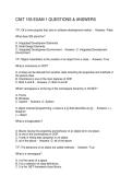 CNIT 155 EXAM 1 QUESTIONS & ANSWERS