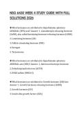 NSG 6430 WEEK 4 STUDY GUIDE WITH FULL SOLUTIONS 2026