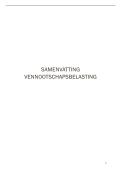 Samenvatting -  Vennootschapsbelasting &lpar;C05B0a&rpar;