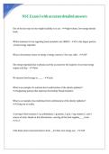 NSC Exam 3 with accurate detailed answers