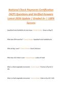 National Check Payments Certification  &lpar;NCP&rpar; Questions and Verified Answers  Latest 2026 Update &vert; Graded A&plus; &vert; 100&percnt;  Success 