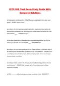 ISYS 209 Final Exam Study Guide With Complete Solutions 