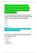 USMLE Step 1 Test Bank Examination  Newest With Complete Questions And  Correct Detailed Answers&vert; Brand New  Version&excl;2026 2027 