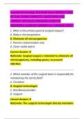 Surgical Technology Test Bank Exam NEWEST 2026  ACTUAL EXAM COMPLETE QUESTIONS AND  CORRECT DETAILED ANSWERS &lpar;VERIFIED  ANSWERS&rpar; &vert;ALREADY GRADED A&plus;&vert;&vert;BRAND NEW&excl;&excl; 
