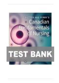 Test Bank for Potter and Perry&rsquo;s Canadian Fundamentals of Nursing 7th Edition &lpar;2026 Latest Update&rpar; by Barbara J&period; Astle & Wendy Duggleby &mdash; 100&percnt; Guarantee Pass