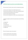 310T Drive Trains Exam with accurate detailed solutions