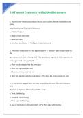 310T newest Exam with verified detailed answers