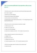 310T- Air System and Brakes Exam questions with accurate answers