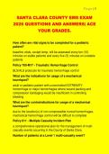 Santa Clara County EMS Exam Review&comma; Santa Clara County EMS Agency&comma; Emergency Medical Services Program&comma; 2026 &ndash; complete exam questions and answers with policy-based explanations