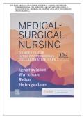 Test Bank for Medical-Surgical Nursing&colon; Concepts for Interprofessional Collaborative Care 10th Edition &lpar;2026 Latest Update&rpar; by Donna D&period; Ignatavicius &mdash; 100&percnt; Guarantee Pass