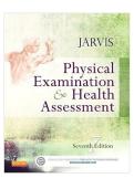 Jarvis Physical Examination & Health Assessment&colon; Exam 1 with all Correct & 100&percnt; Verified Answers &vert;Latest Version &vert;Already Graded A&plus; 