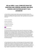 NR 603 WEEK 1 &vert;2026&vert; COMPLETE EXAM TEST QUESTIONS AND VERIFIED ANSWERS &lpar;MULTIPLE CHOICES&rpar; AND RATIONALES&vert;GET IT 100&percnt; ACCURATE&excl;&excl;