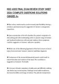 NSG 6020 FINAL EXAM REVIEW STUDY SHEET 2026 COMPLETE QUESTIONS SOLUTIONS GRADED A&plus;
