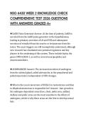 NSG 6430 WEEK 2 KNOWLEDGE CHECK COMPREHENSIVE TEST 2026 QUESTIONS WITH ANSWERS GRADED A&plus;