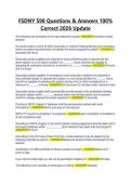 FSDNY S98 Questions & Answers 100- Correct 2026 Update&period;