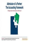 Admission of a Partner &ndash; Class 12 Accountancy &lpar;ICSE&rpar; &vert; Comprehensive Study Notes and Model Question Paper