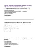 CON 3990V &ndash; Final Exam &vert; All Possible Questions and Answers &vert; 2026 Update &vert; 100&percnt; Correct - Defense Acquisition University &lpar;DAU&rpar;&period;