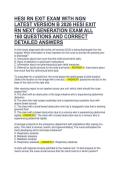 HESI RN EXIT EXAM WITH NGN LATEST VERSION B 2026 HESI EXIT RN NEXT GENERATION EXAM