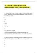 NU 545 UNIT 7 EXAM SCRIPT 2026 QUESTIONS WITH ANSWERS GRADED A&plus;