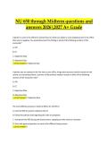 NU 650 &ndash; Midterm and Beyond &vert; Verified Questions and Correct Answers &vert; 2026&sol;2027 A&plus; Grade Edition