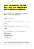 NU 673 ASSESSMENT MIDTERM EXAM SCRIPT 2026 TESTED QUESTIONS WITH COMPLETE SOLUTIONS GRADED A&plus;